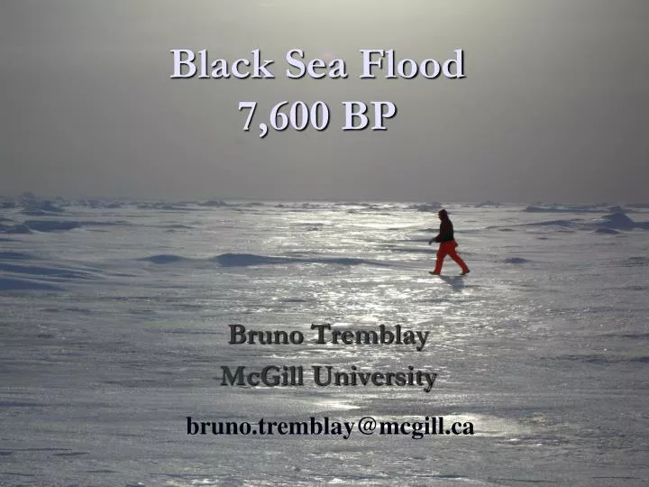 black sea flood 7 600 bp