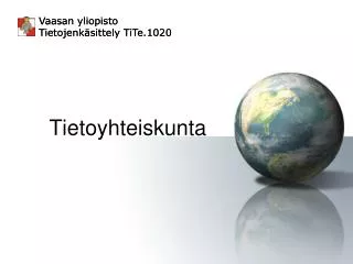 tietoyhteiskunta