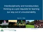 Arjen E.J. Wals - slide 1
