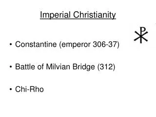 Imperial Christianity