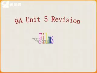 9A Unit 5 Revision
