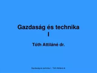 gazdas g s technika i