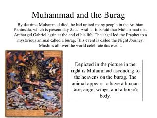 Muhammad and the Burag