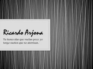ricardo arjona