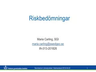 riskbed mningar