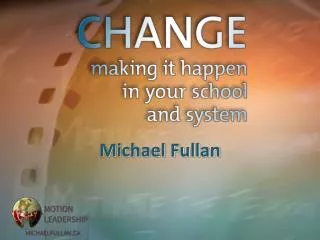 Michael Fullan