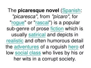 The_picaresque_novel_(Spanish