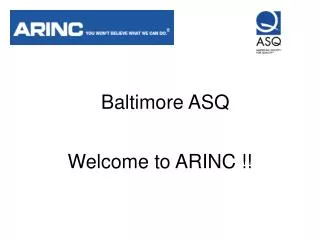 Welcome to ARINC !!