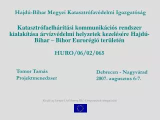 tomor tam s projektmenedzser
