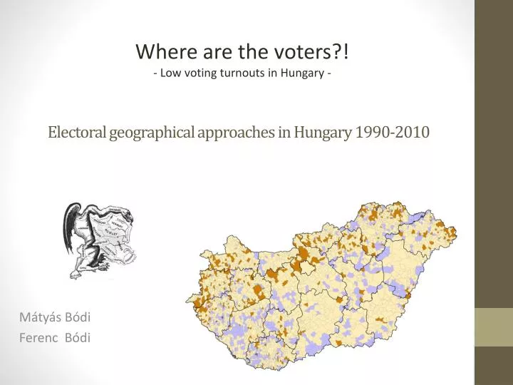 electoral geographical approaches in hungary 1990 2010