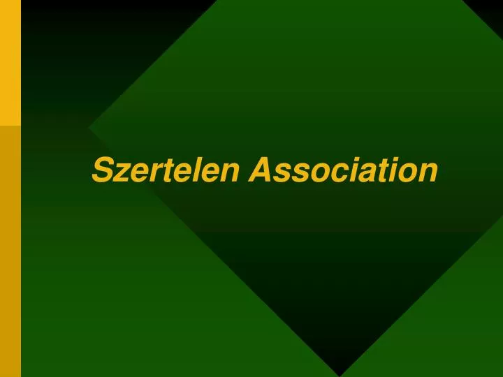 szertelen association