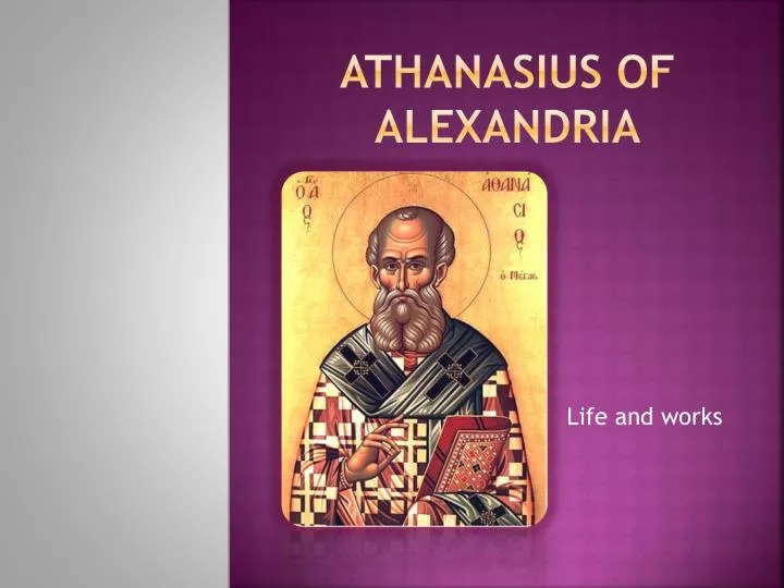 athanasius of alexandria
