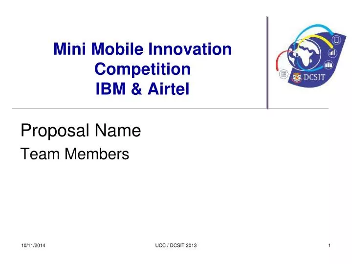mini mobile innovation competition ibm airtel