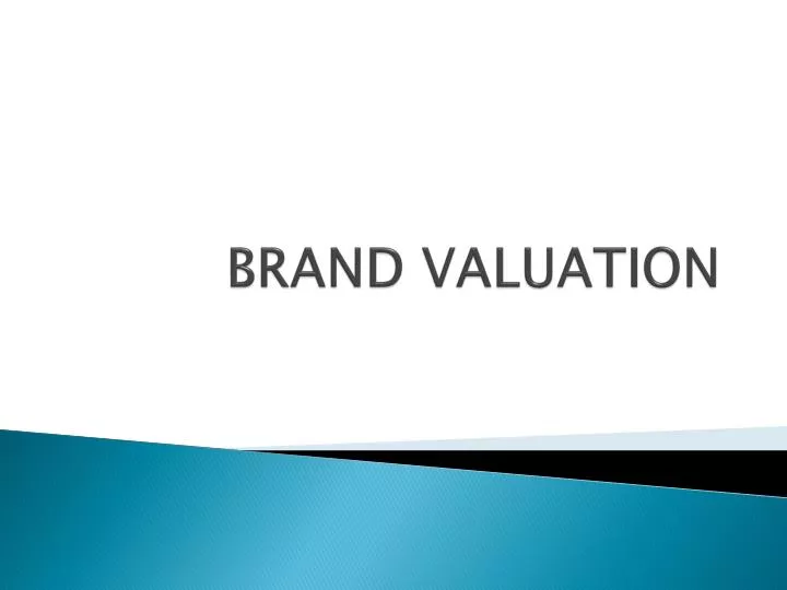 brand valuation