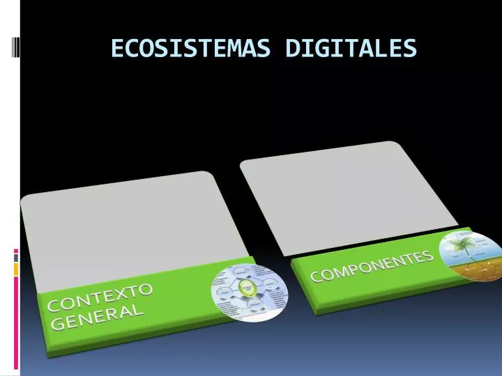 ecosistemas digitales