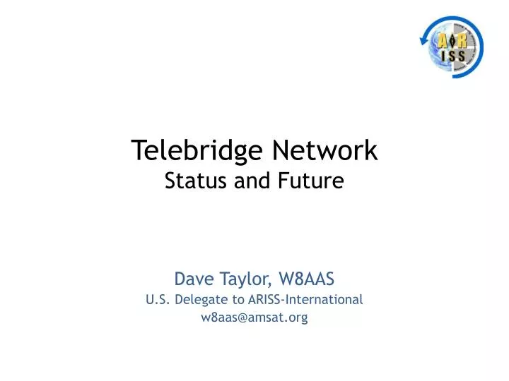 telebridge network status and future