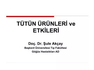 t t n r nler ve etk ler