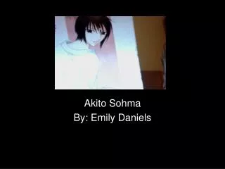 akito sohma by emily daniels