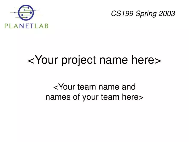 your project name here