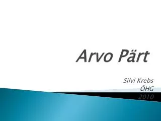 arvo p rt