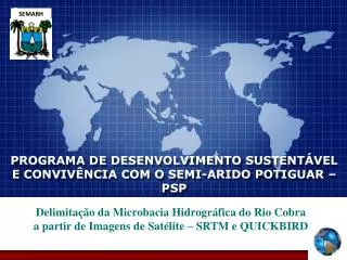programa de desenvolvimento sustent vel e conviv ncia com o semi arido potiguar psp