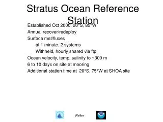 Stratus Ocean Reference Station