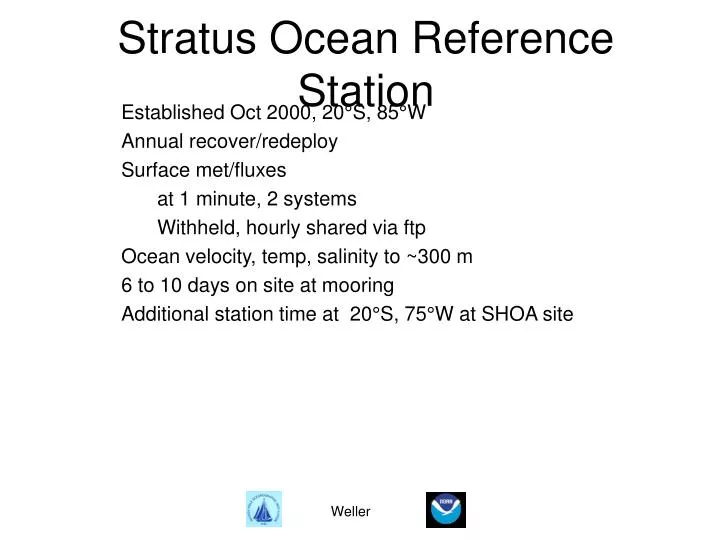 stratus ocean reference station
