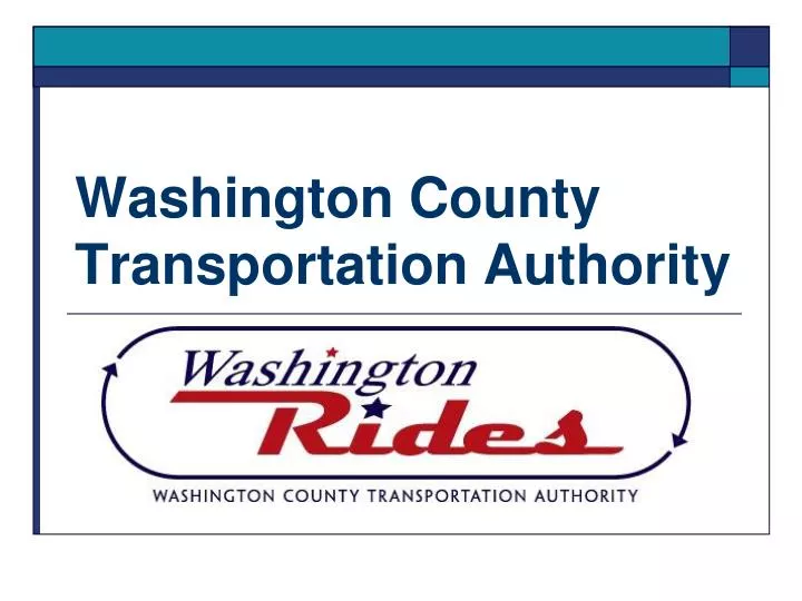 washington county transportation authority