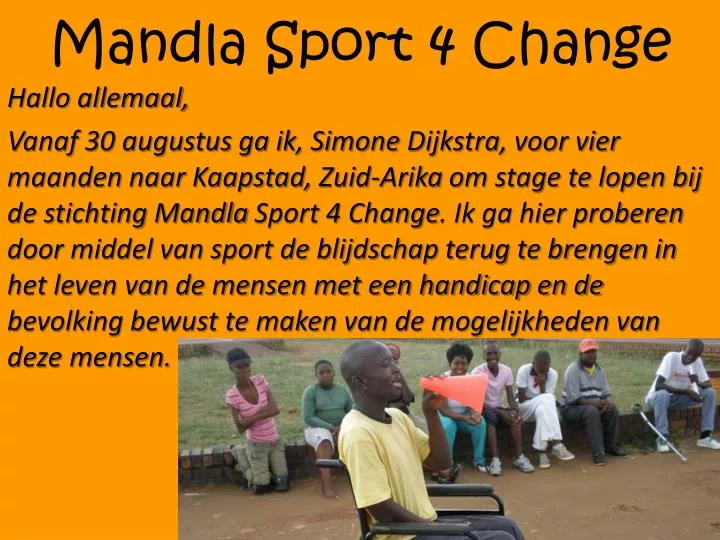 mandla sport 4 change