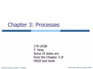 Chapter 3: Processes