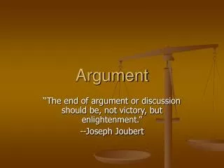 Argument