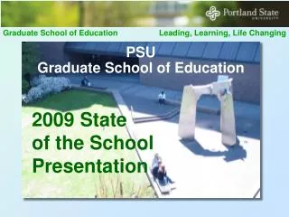 PSU Graduate School of Education