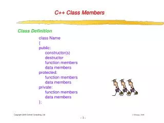 C++ Class Members