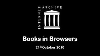 Books in Browsers