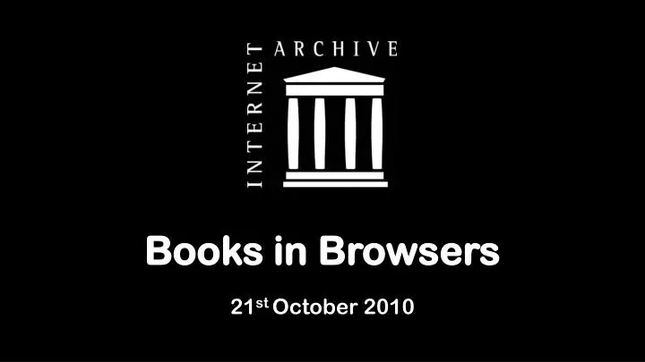 books in browsers