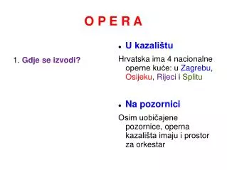 o p e r a