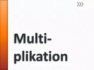 multi plikation
