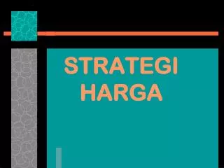 strategi harga