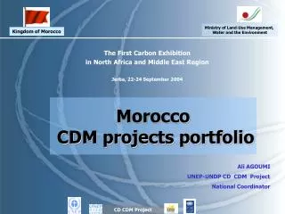 The First Carbon Exhibition in North Africa and Middle East Region Jerba, 22-24 September 2004