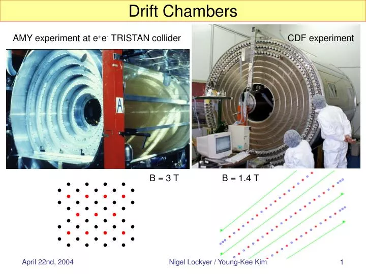 drift chambers