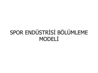 spor end str s b l mleme model