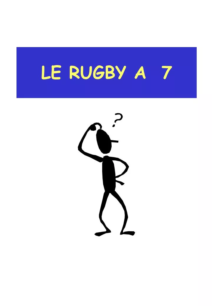 le rugby a 7