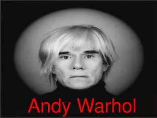 andy warhol