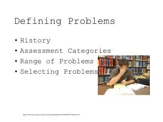 Defining Problems