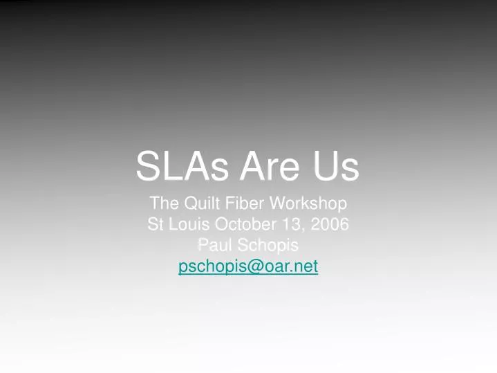 slas are us