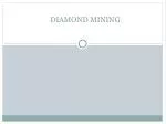 DIAMOND MINING - slide 1