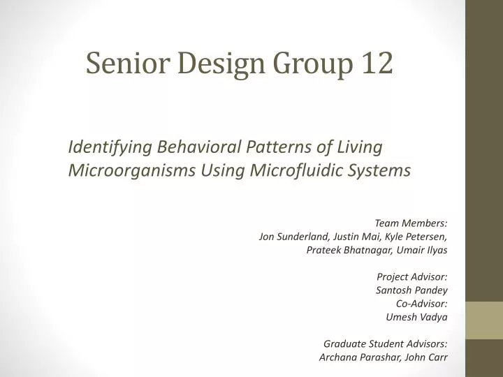 senior design group 12