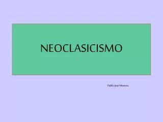 neoclasicismo
