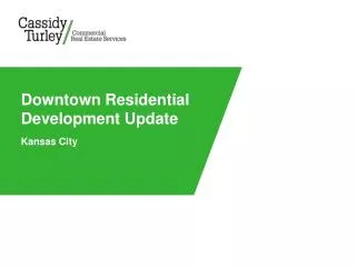 Downtown Residential Development Update