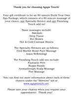 Indulge in an 80-Minute Customized Spa Experience with Agape Touch - slide 1